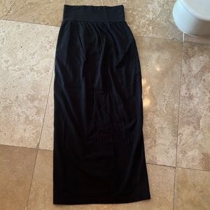 Belly Basics Brand Black Maternity Skirt Size Small